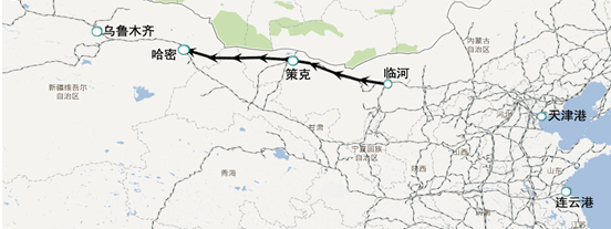 据了解,铁道部目前对该铁路定位为新疆,内蒙运输通道,但北方港口货物图片