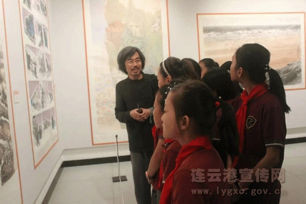 “新丝路 新港城 新起点”——连云港市纪念改革开放40周年美术、书法、摄影作品展览开幕