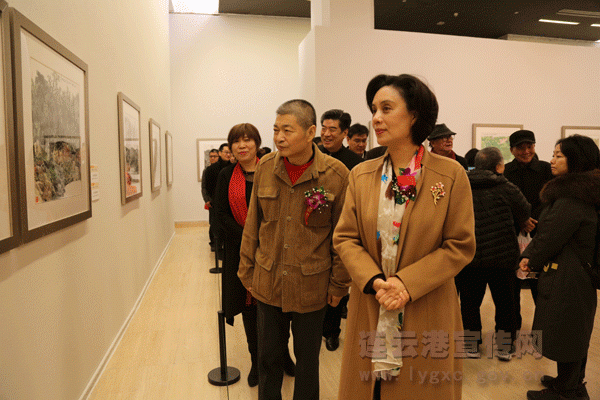 “大美连云港”周明亮水墨写生画展在中国美术馆隆重开幕