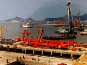 80年代的连云港港口