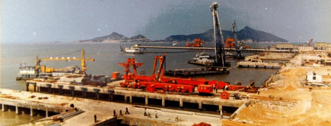 80年代的连云港港口